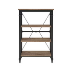 Thomasville Breslyn 3-Shelf 48"H Metal Bookcase