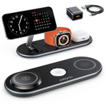 Jargou 3-in-1 Charging Station with Magsafe Charger Stand