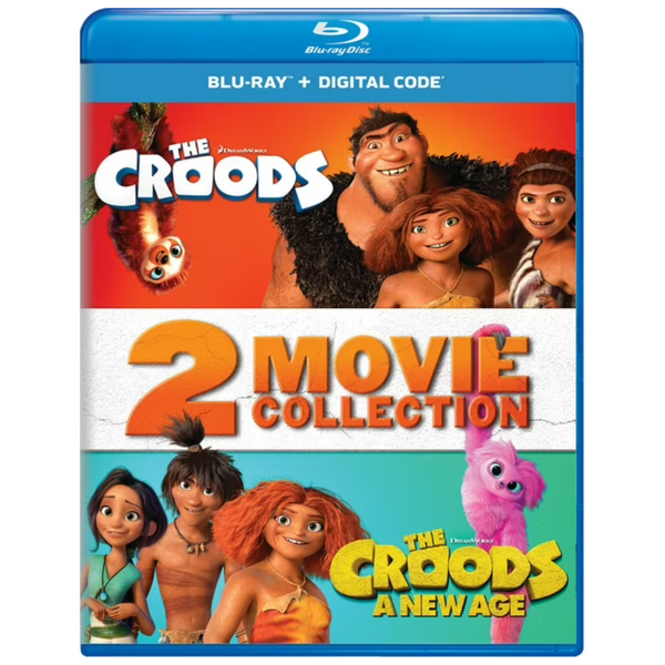 The Croods - 2 Movie Collection (Blu-Ray + Digital)