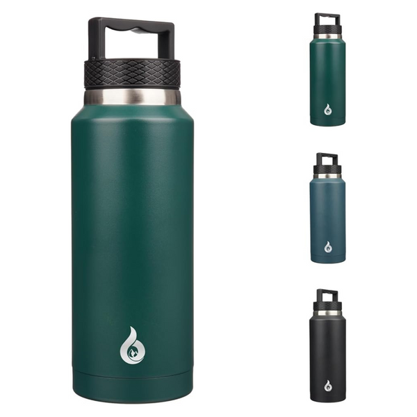 36oz Dishwasher Safe Insulated Water Bottles With Handle