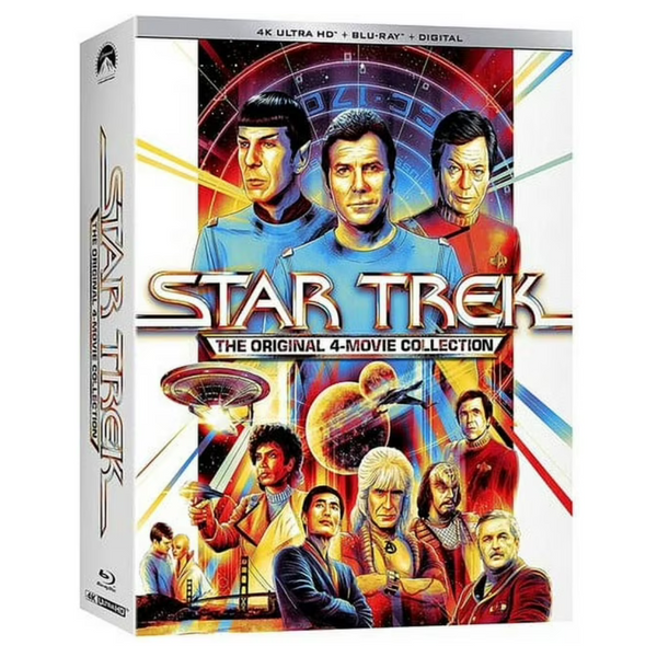 Star Trek: The Original 4-Movie Collection [4K UHD + Blu-Ray + Digital]