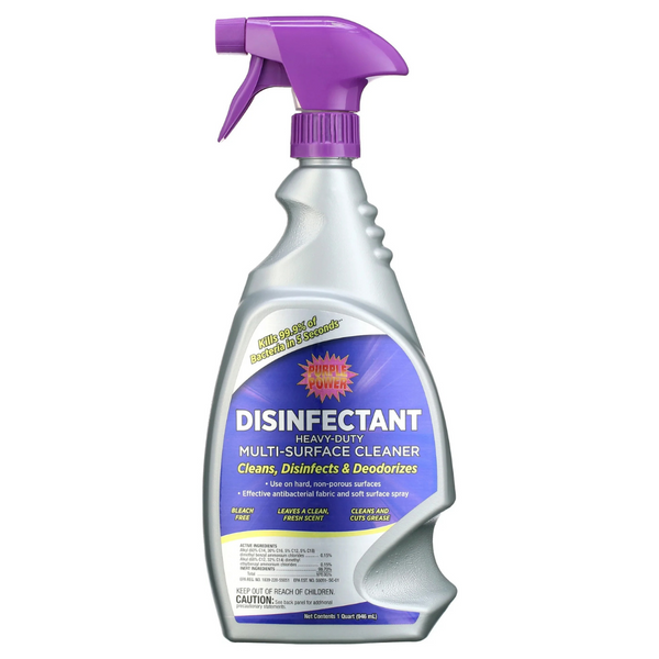32 Fluid Ounce Purple Power Disinfectant Surface Cleaners