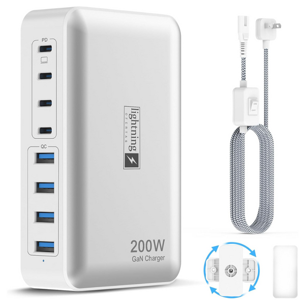 200W Charging Station For Multiple Devices