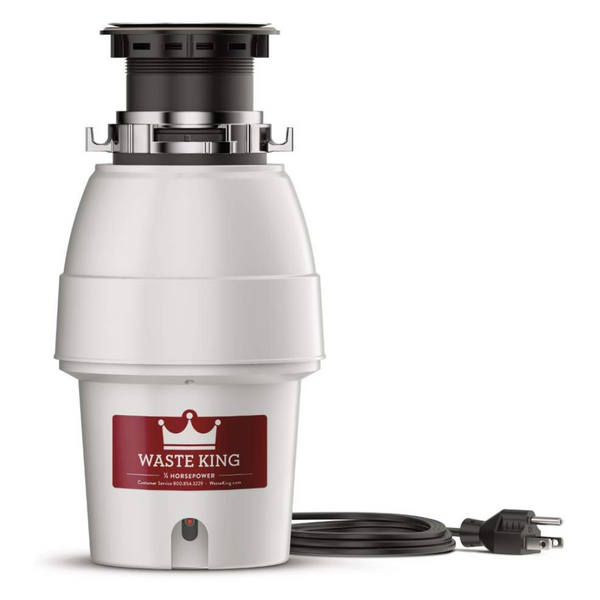Waste King L-2600 Legend Series 1/2 HP Continuous Feed Garbage Disposal