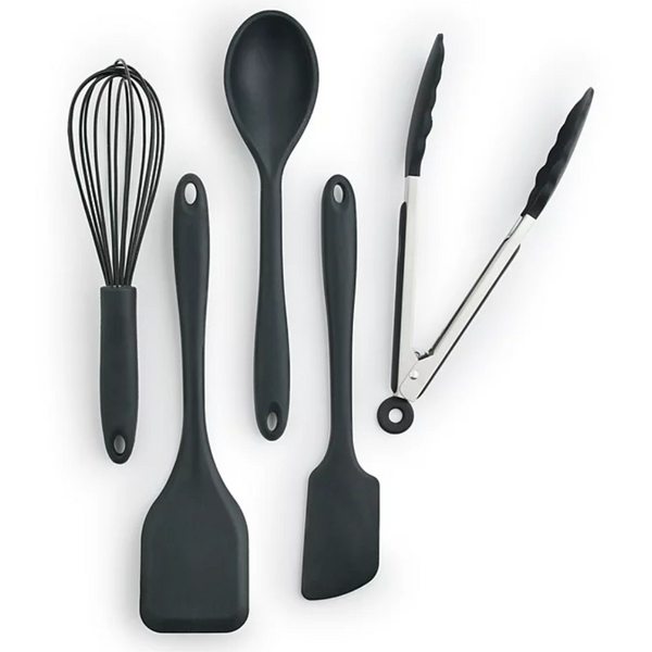 Set Of 5 Arch Studio Silicone Utensils