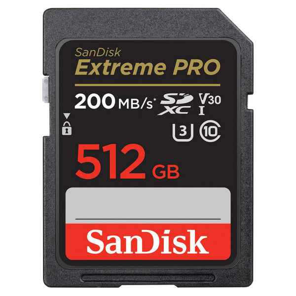 SanDisk Extreme PRO 512GB SDXC Card