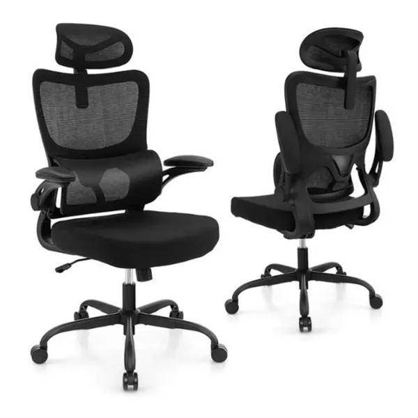 Costway Mesh Adaptive Lumbar Support Ergonomic Office Chair