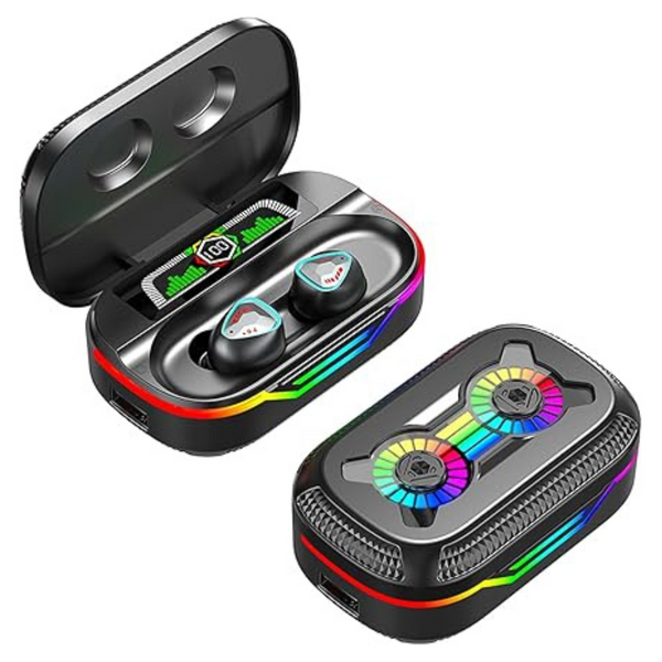 Jiasifu LED Power Display Waterproof Bluetooth Earbuds