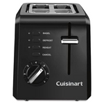 Cuisinart Compact 2-Slice Plastic Toaster