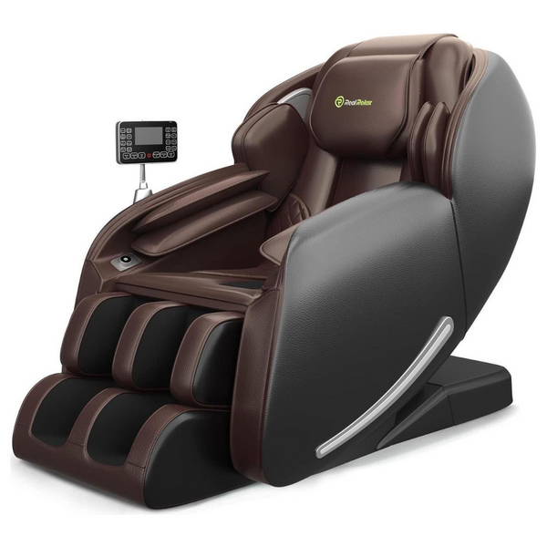 Real Relax Full Body Zero Gravity SL-Track Shiatsu Massage Chair