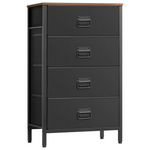 Songmics Dresser Storage Organizer Unit with 4 Fabric Drawers