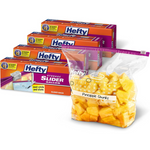 120-Count Hefty Slider Calendar Gallon Size Storage Bags