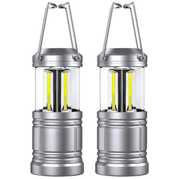 2 Pack LED Camping Lantern - 500 Lumens