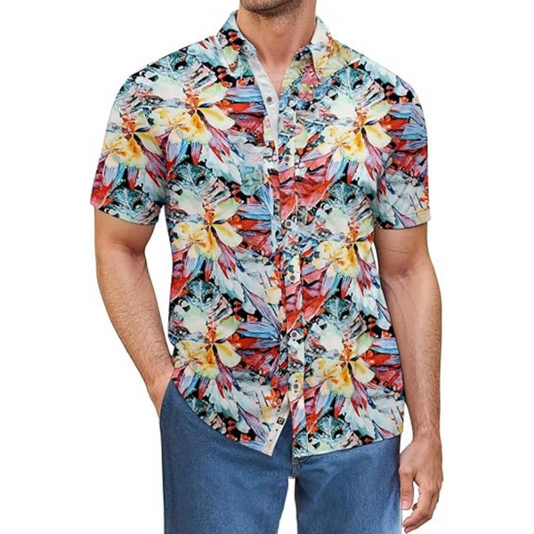 Men's Slim Fit Short Sleeve Polo Shirt