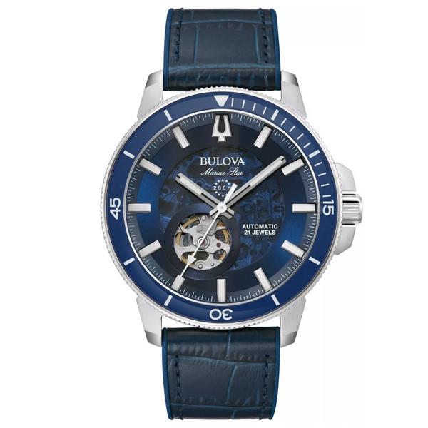 Bulova Men's Marine Star 'Series C' Automatic 96A291 3-Hand Watch