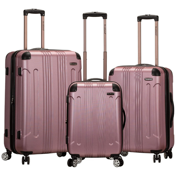 3-Piece Rockland London Hardside Spinner Wheel Luggage