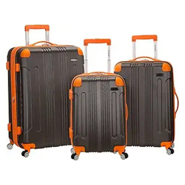 3-Piece Rockland London Hardside Spinner Wheel Luggage Set (20"/24"/28")