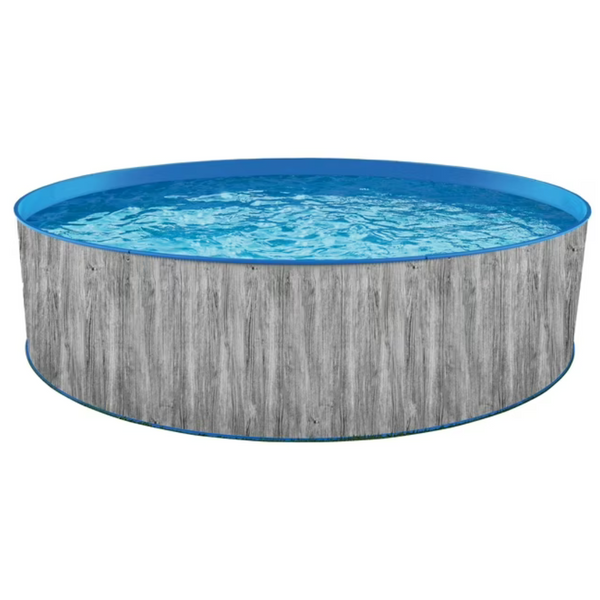 Blue Wave Capri 12-ft Round 36" Deep Steel Wall Swimming Pool
