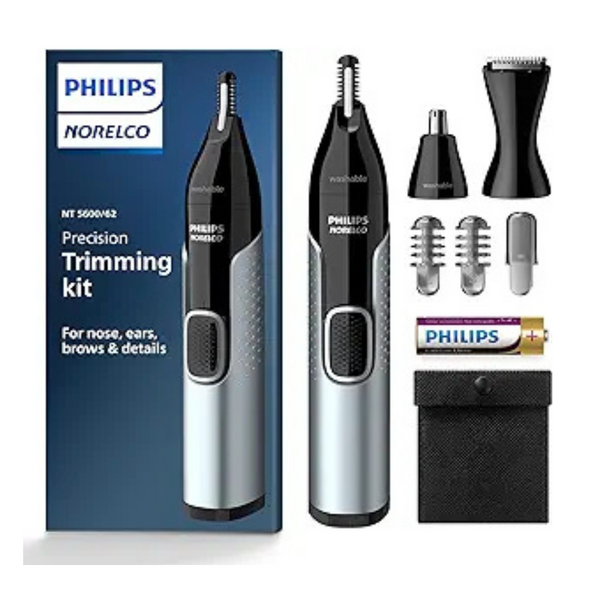 Philips Norelco Nose Trimmer 5000 For Nose, Ears, Eyebrows (NT5600/62)