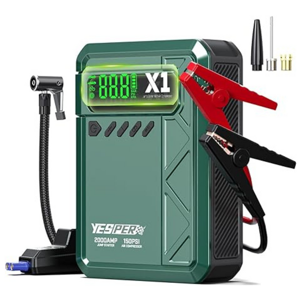 Yesper 12000mAh 2000A Peak Portable Jump Starter