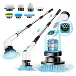7-In-1 Cordless Bathroom & Shower Electric Spin Scrubber