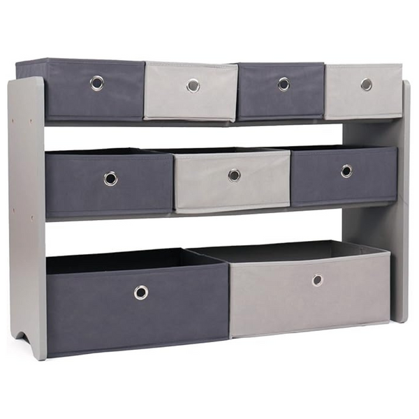 Humble Crew Toy Storage Organizer With 9 Removable Fabric Bins