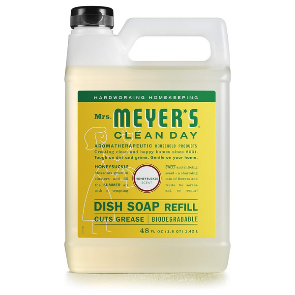 48-Oz Mrs. Meyer's Clean Day Liquid Dish Soap Refill (Honeysuckle)