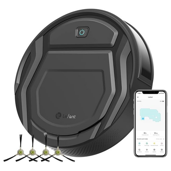 Lefant Self-Charging Robotic Vacuum Cleaner With 2200Pa Suction