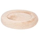 Amazon Basics Donut Pet Bolster Faux Fur Bed
