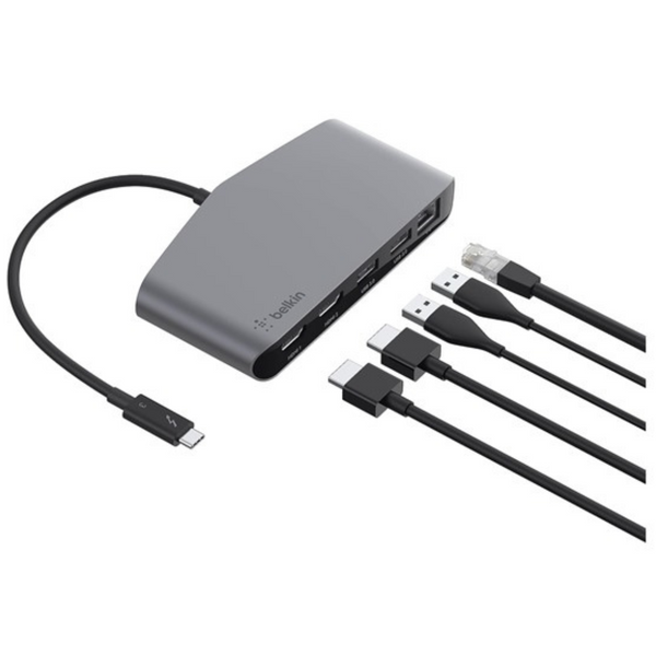 Belkin Thunderbolt 3 Dock Mini HD Usb C Docking Station W/ Cable