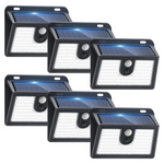 6-Pack 149-LED Motion Sensor Solar Security Lights