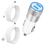 4.8A Dual iPhone 16 Fast Car Charger (Apple MFi Certified)