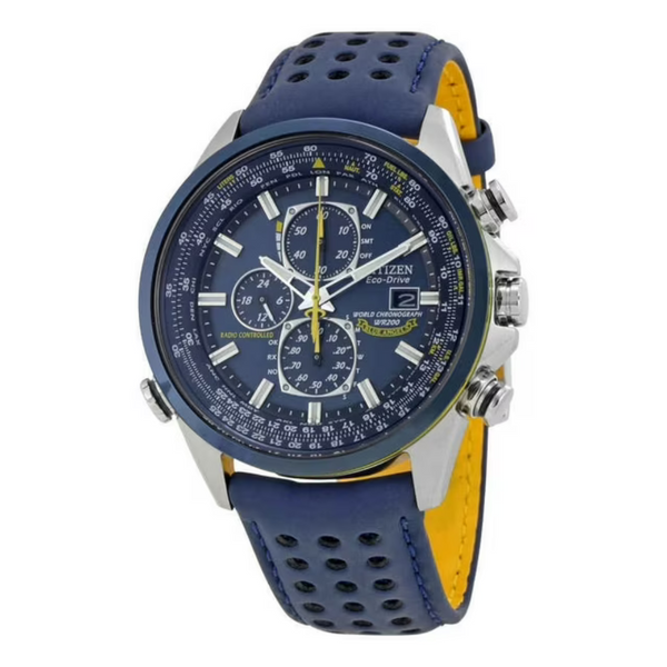 Citizen Men's Eco Drive Blue Angels World Chronograph Watch