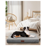 35" Orthopedic Waterproof & Machine Washable Pet Bed