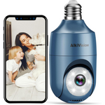 AlkiVision 2K Light Motion Detection Security Cameras