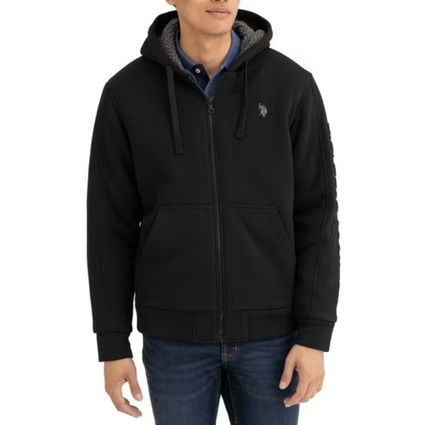 U.S. Polo Assn. Men's Fleece Lined Hoodie