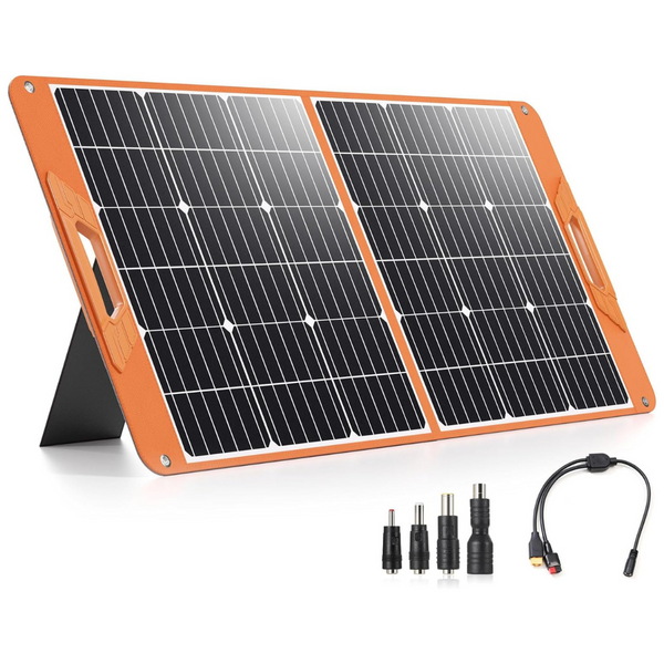SOLUPUP Portable Solar Panel Foldable Charger w/ Multiple Outputs