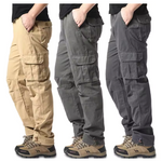 Men's Large Pocket Loose Overalls Sports Jogging Military Tactical Pants