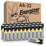 32-Count Energizer AA Alkaline Batteries