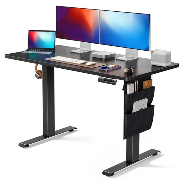 Marsail 48"x24" Height Adjustable Electric Standing Desk (Black)