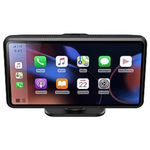 Miroir 5" Touch Screen Apple Carplay & Android Auto Car Stereo With Bluetooth