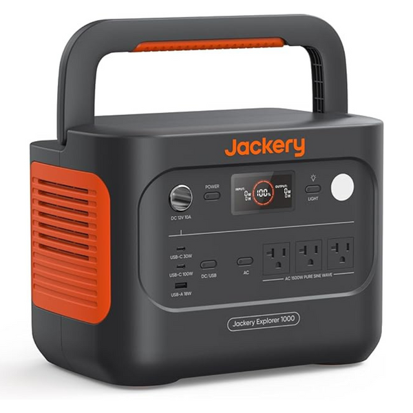 Jackery Explorer 1000 V2 1070Wh LiFePO4 Portable Power Station