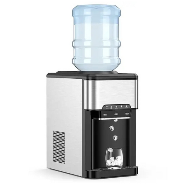 Costway 3-In-1 Water Cooler Dispenser With Built-In Ice Maker