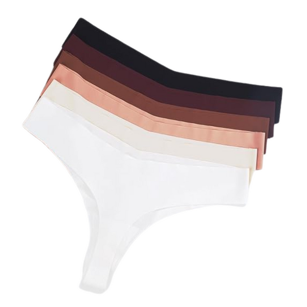 6 Pack Seamless Thongs For Women
