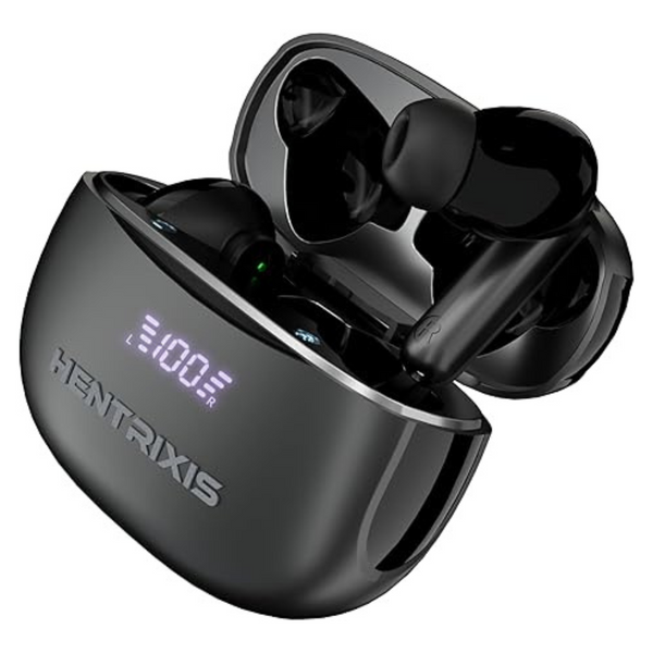 5.3 Wireless Earbuds With 35H Playtime & 4 Mics