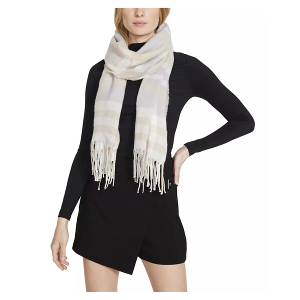 Steve Madden Women's Placement Plaid Scarf (2 Colors)