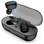 Stereo Calls Extra Bass 36H Bluetooth Earbuds With Charging Case