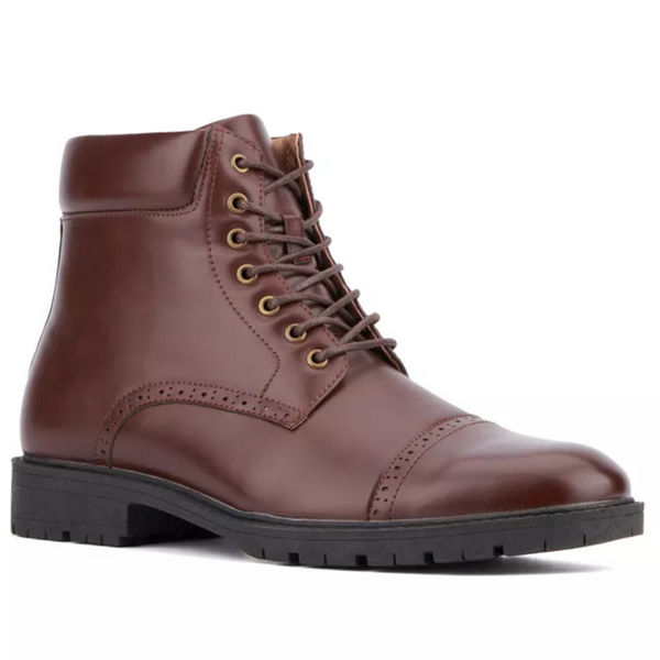 New York & Company Men's Matt Ankle Boots (Coffee Bean)