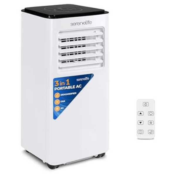 SereneLife 8000 BTU 3-In-1 Portable Air Conditioner