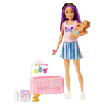 Barbie Skipper Babysitters Inc Crib Playset With Accessories